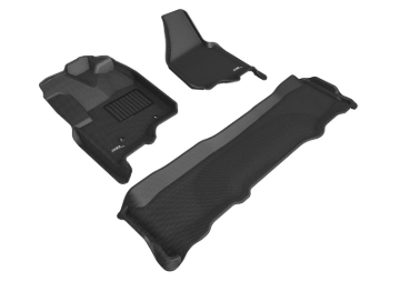 Picture of 3D MAXpider 12-16 Ford F-250 / 350 / 450 Supercrew Kagu Black R1 R2