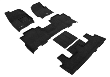 Picture of 3D MAXpider 18-24 Ford Expedition 7-Passenger Elegant Black R1 R2 R3