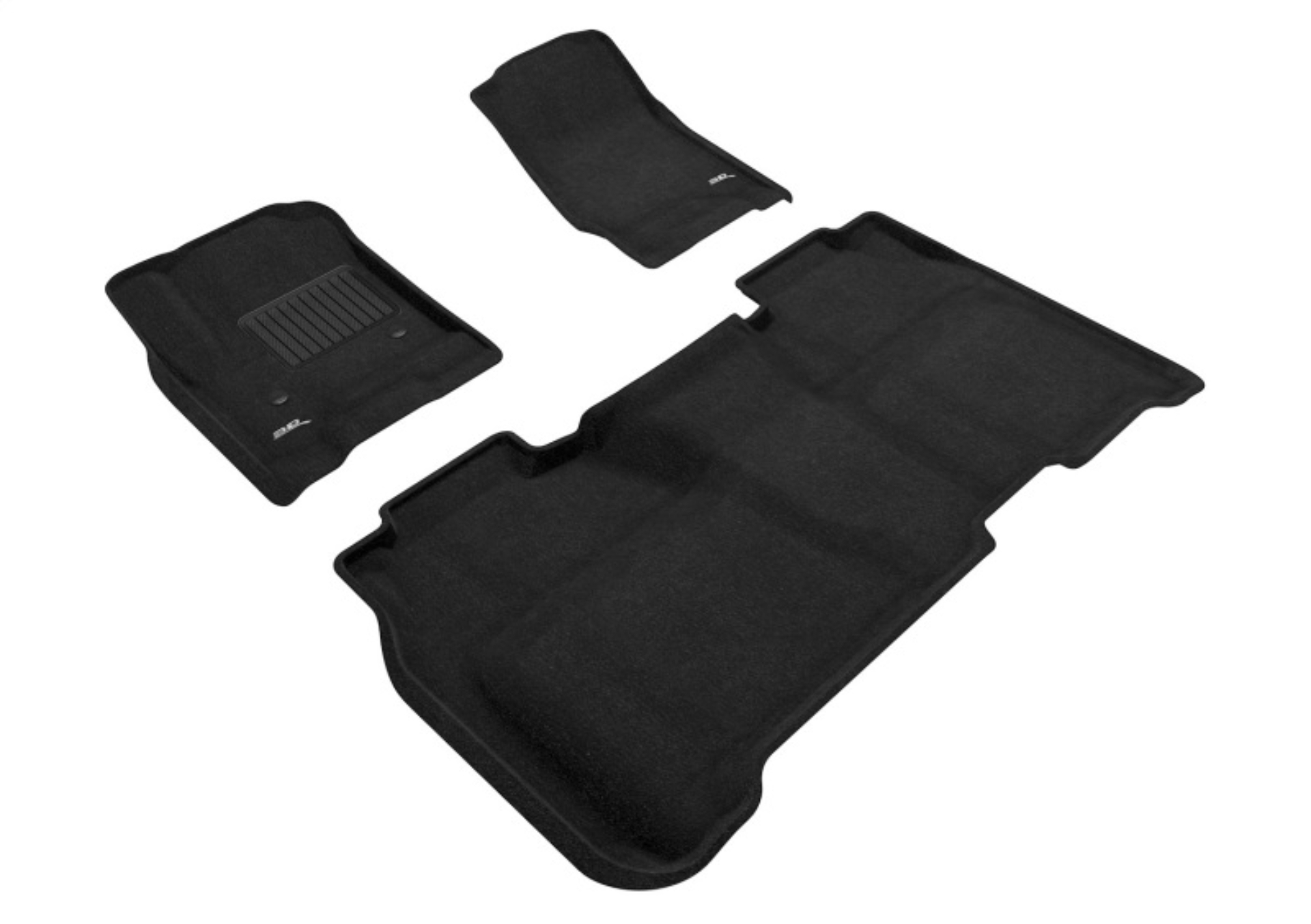 Picture of 3D MAXpider 15-19 GMC Sierra 1500 Crew Cab 14-18/ 2500Hd/ 3500Hd Crew Cab Elegant Black R1 R2