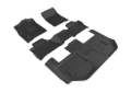 Picture of 3D MAXpider 15-20 GMC Yukon Xl With Bench 2Nd Row Kagu Black R1 R2 R3