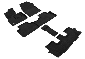 Picture of 3D MAXpider 20-24 Kia Telluride 7-Seat Elegant Black R1 R2 R3