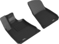 Picture of 3D MAXpider ACE Kagu-Front-Black Floor Mats - L1MR00611509