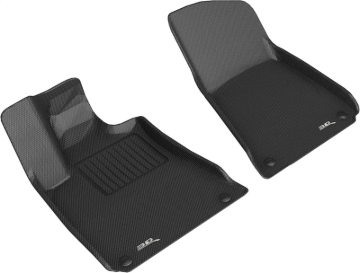 Picture of 3D MAXpider ACE Kagu-Front-Black Floor Mats - L1MR00611509