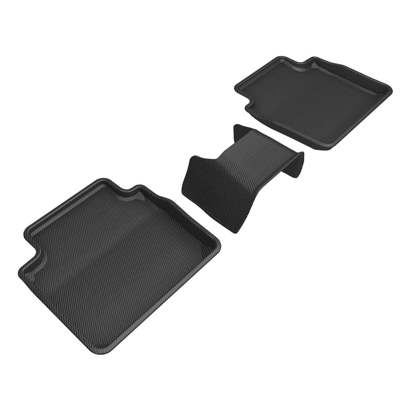 Picture of 3D MAXpider ACE Kagu-Rear-Black Floor Mats - L1MZ08121509