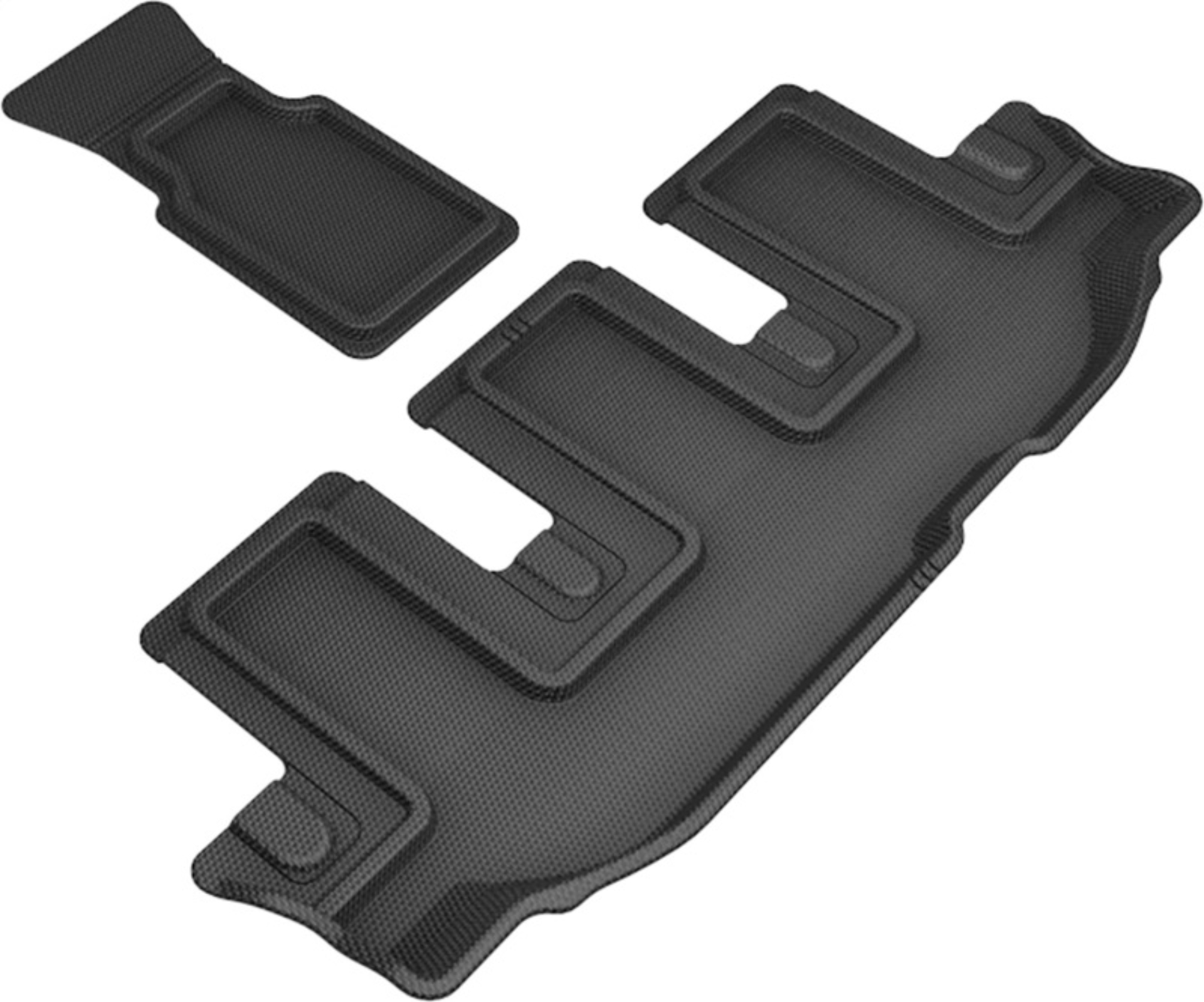 Picture of 3D MAXpider 19-24 Subaru Ascent With Bucket 2Nd Row Kagu Black R3 (2Pcs)