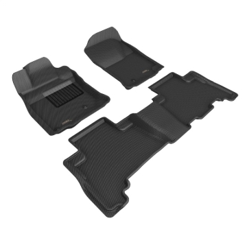 Picture of 3D MAXpider 14-24 Toyota 4Runner 5-Seat Kagu Black R1 R2
