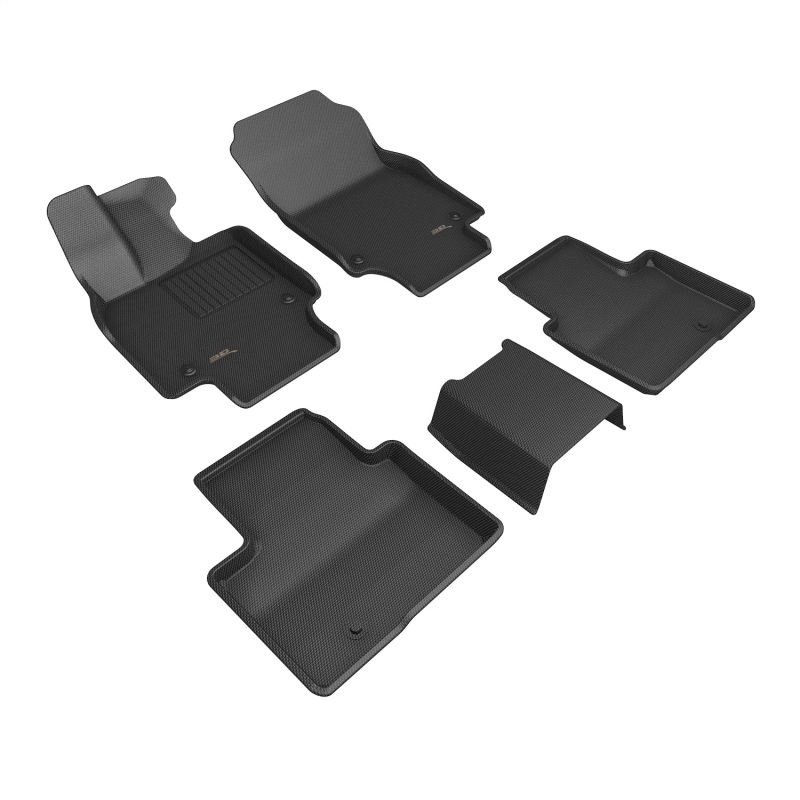 Picture of 3D MAXpider ACE Kagu-Combo-Black Floor Mats - L1TY30401509