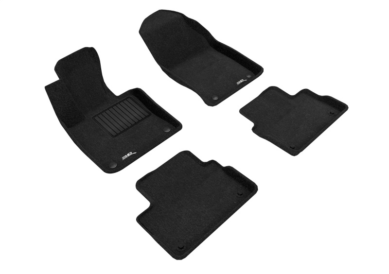 Picture of 3D MAXpider ACE Elegant-Combo-Black Floor Mats - L1VV03904709