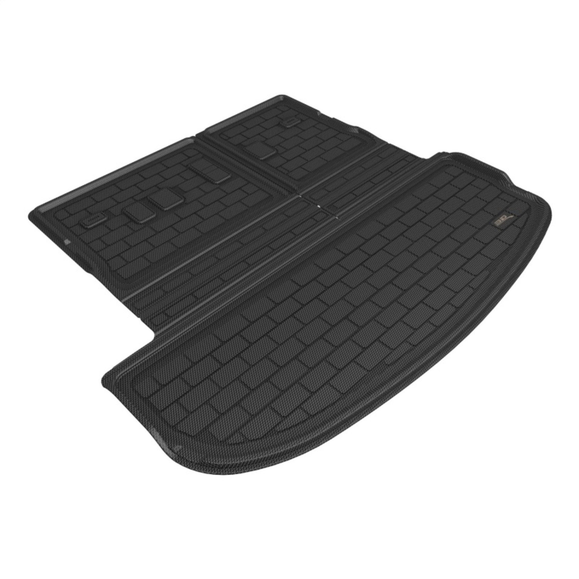 Picture of 3D MAXpider 20-24 Kia Telluride Kagu Black Seat Back Protector