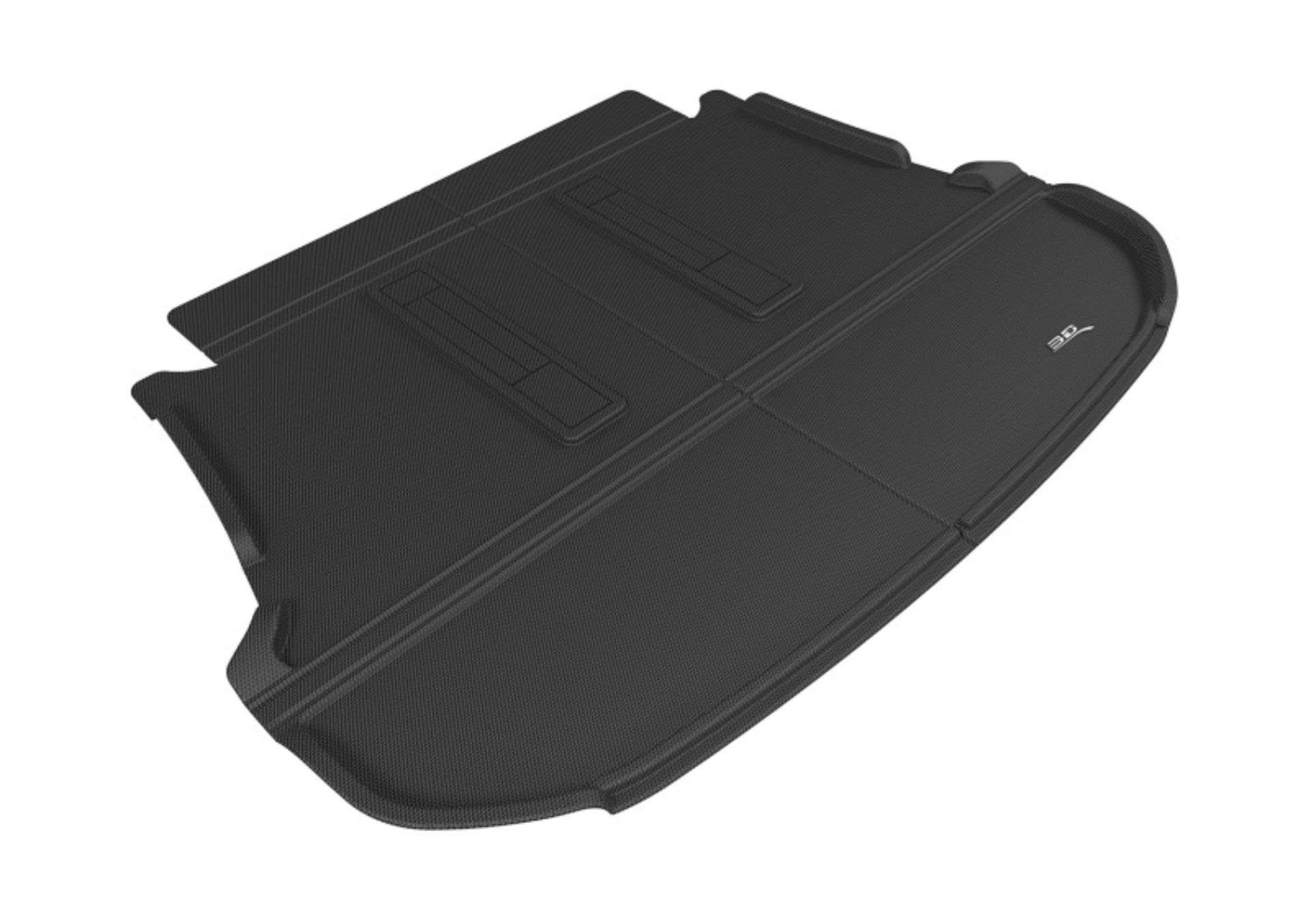 Picture of 3D MAXpider 15-17 Toyota Fortuner Kagu Black Cargo Liner (Cross Fold)