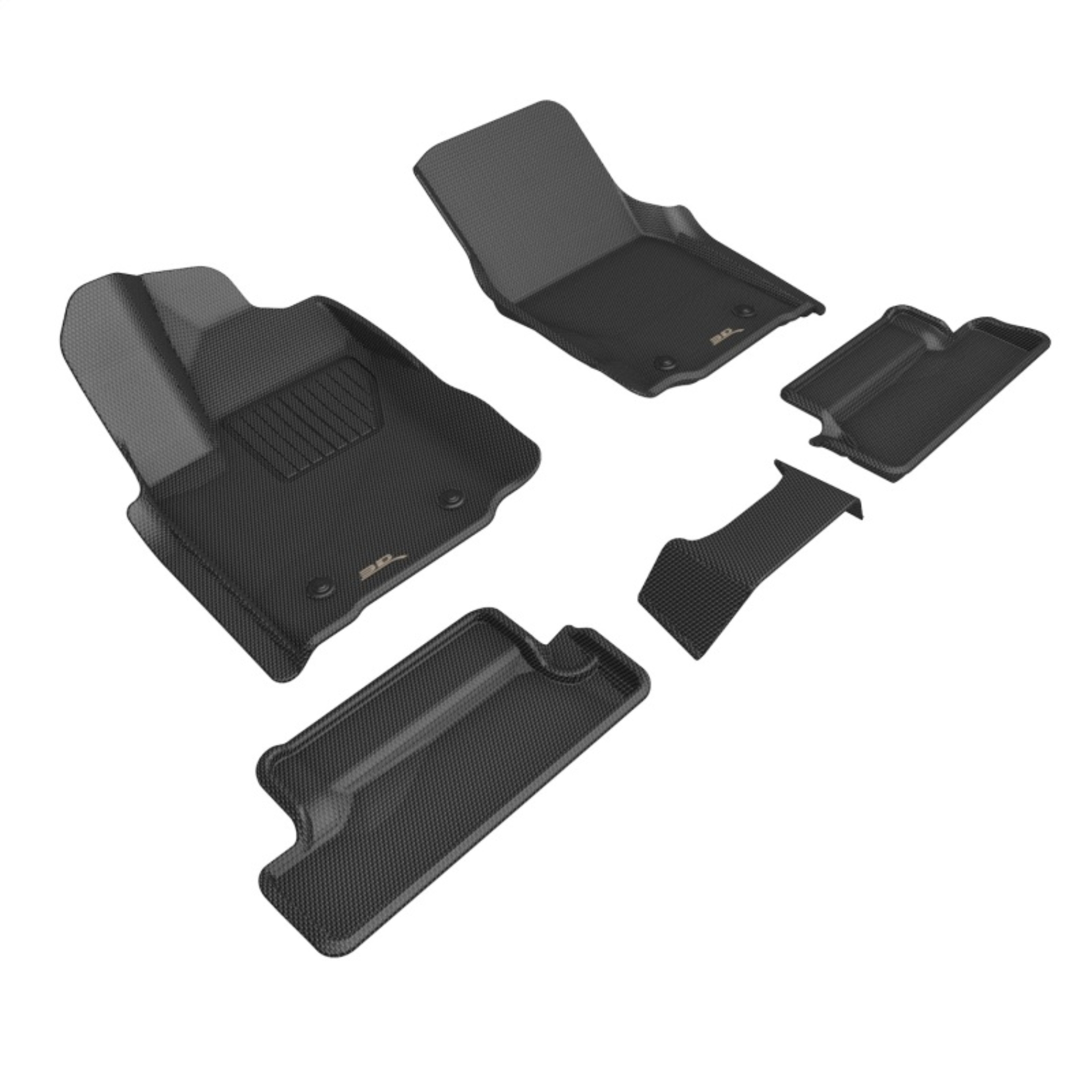 Picture of 3D MAXpider 2024 Toyota Tacoma Extended Cab Kagu Black R1 R2