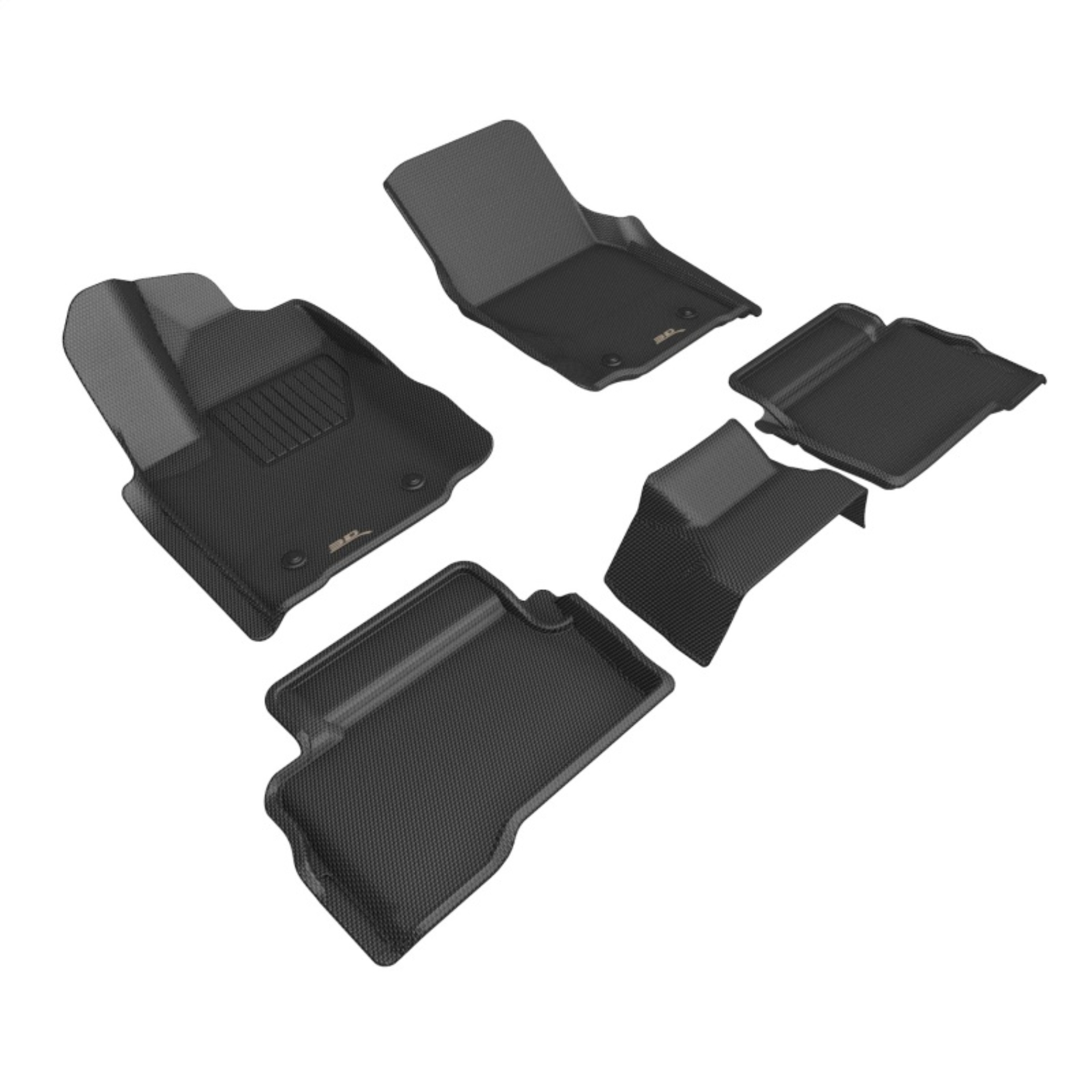 Picture of 3D MAXpider 2024 Toyota Tacoma Double Cab Kagu Black R1 R2