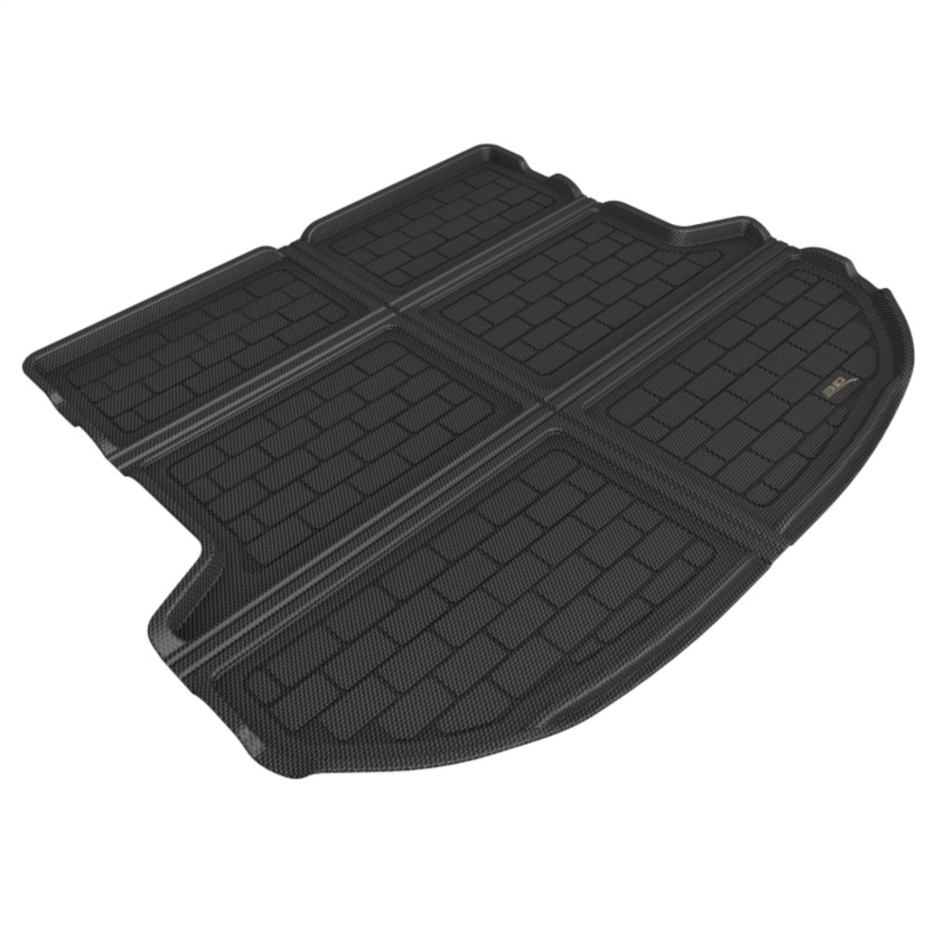 Picture of 3D MAXpider 21-23 Hyundai Santa Fe Kagu Black Cargo Liner