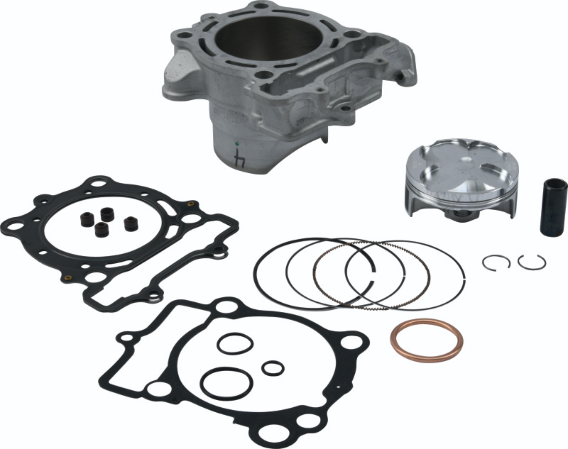 Picture of Cylinder Works 16-18 Suzuki RM-Z 250 250cc Standard Bore High Compression Cylinder Kit 14.2:1 Comp.