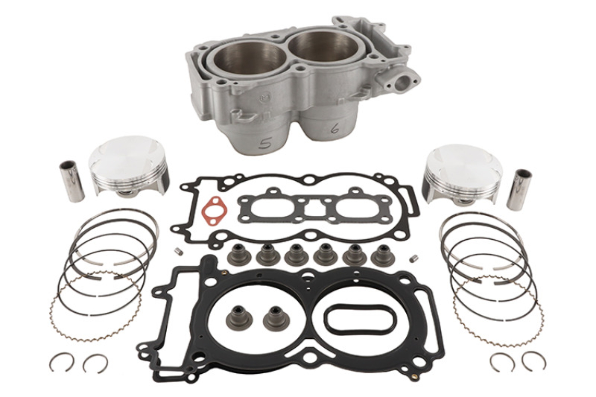 Picture of Cylinder Works 17-19 Polaris ACE 900 EPS XC 900cc Standard Bore High Comp Cylinder Kit 11.5:1 Comp