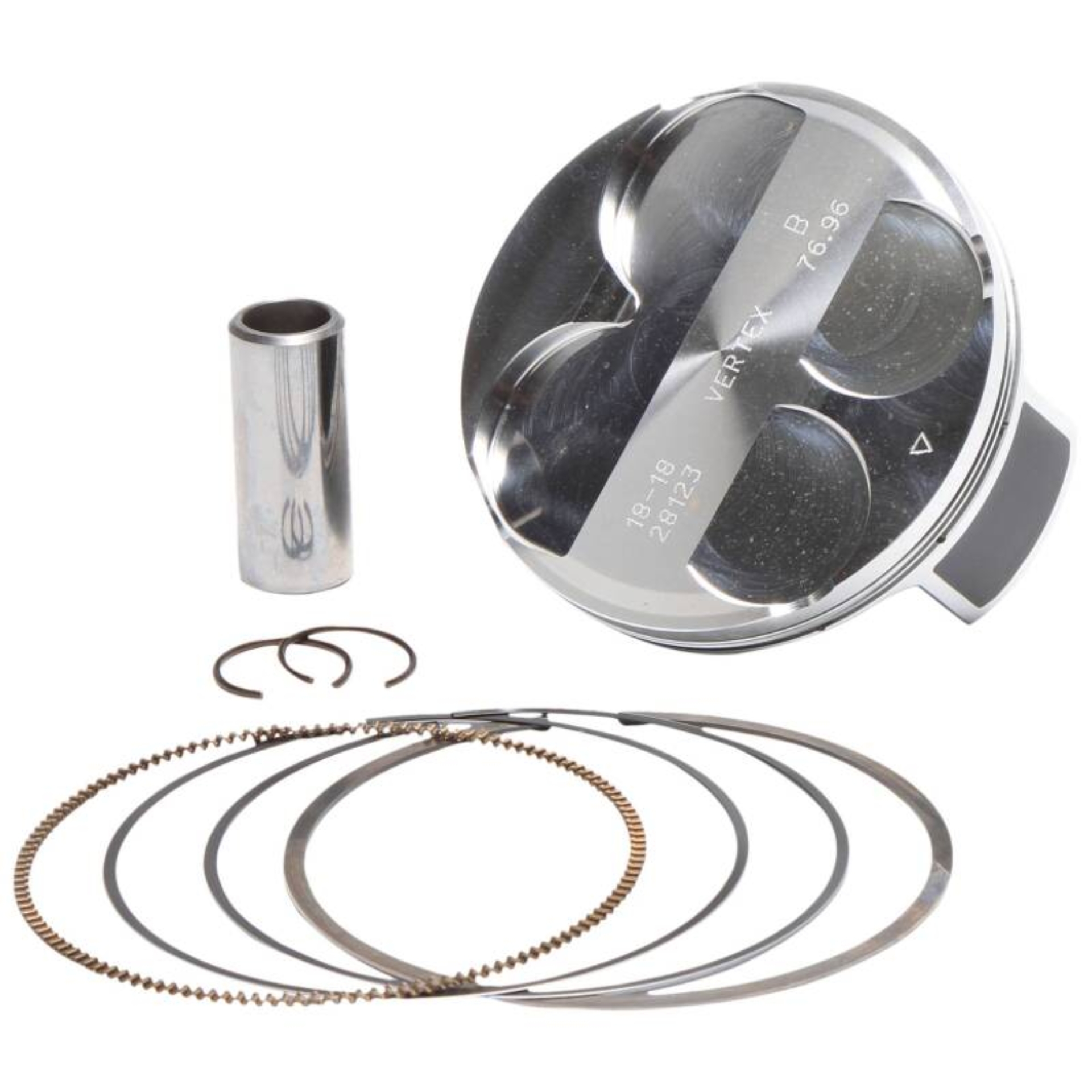 Picture of Cylinder Works 17-19 Kawasaki KX 250 F 250cc Standard Bore Cylinder Kit 13.7:1 Comp. 77mm