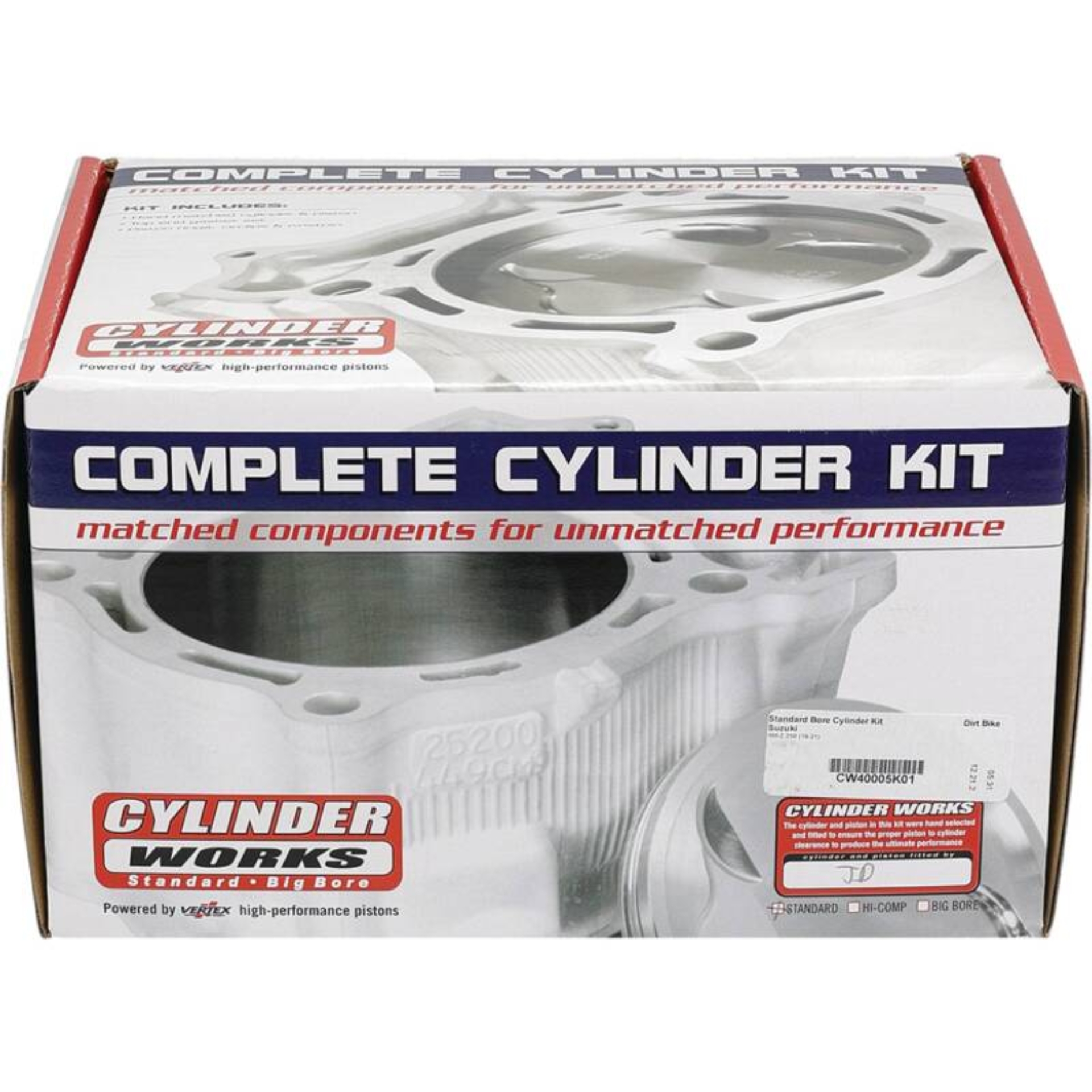 Picture of Cylinder Works 19-24 Suzuki RM-Z 250 250cc Standard Bore Cylinder Kit