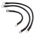 Picture of All Balls Racing 86-88 Harley-Davidson FLST Heritage Softail Battery Cable Kit Black
