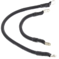 Picture of All Balls Racing 66-77 Harley-Davidson FLH Electra Glide Battery Cable Kit Clear