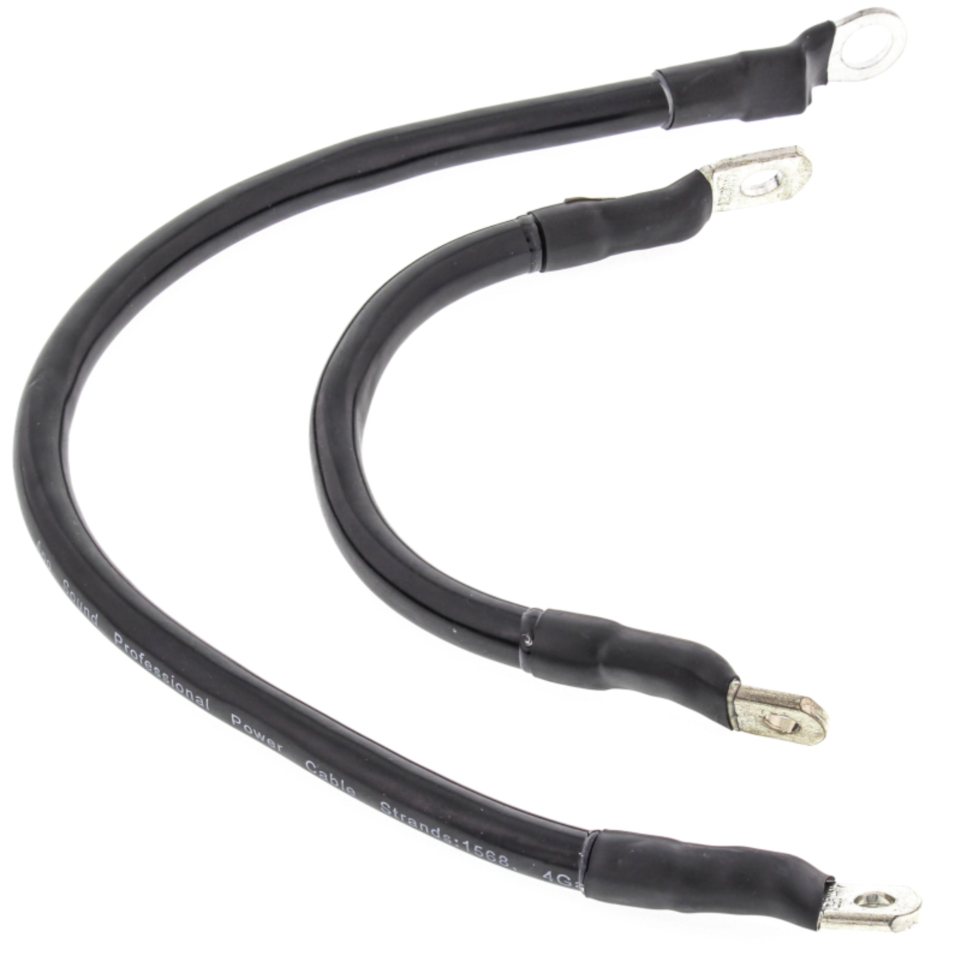 Picture of All Balls Racing 66-77 Harley-Davidson FLH Electra Glide Battery Cable Kit Clear