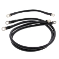 Picture of All Balls Racing 80-81 Harley-Davidson FLH Electra Glide Battery Cable Kit Black