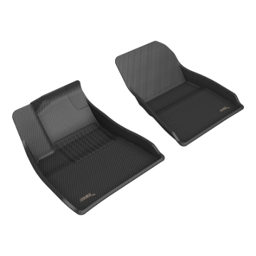 Picture of 3D MAXpider 2024+ Tesla Model 3 Kagu 1st Row Floormat - Black