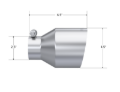 Picture of MBRP Universal Stainless Steel Tip 2.5in ID / 4.5in OD Out / 6.5in Length Angle Cut Single Wall