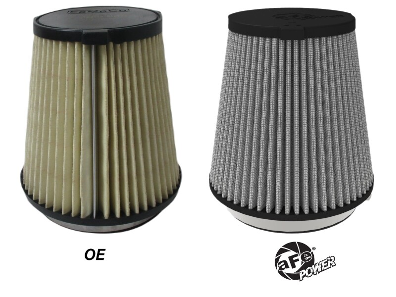 Picture of aFe 2024 Ford Mustang GT / 2024 Ford Mustang Dark Horse Magnum FLOW Pro Dry S Replacement Air Filter