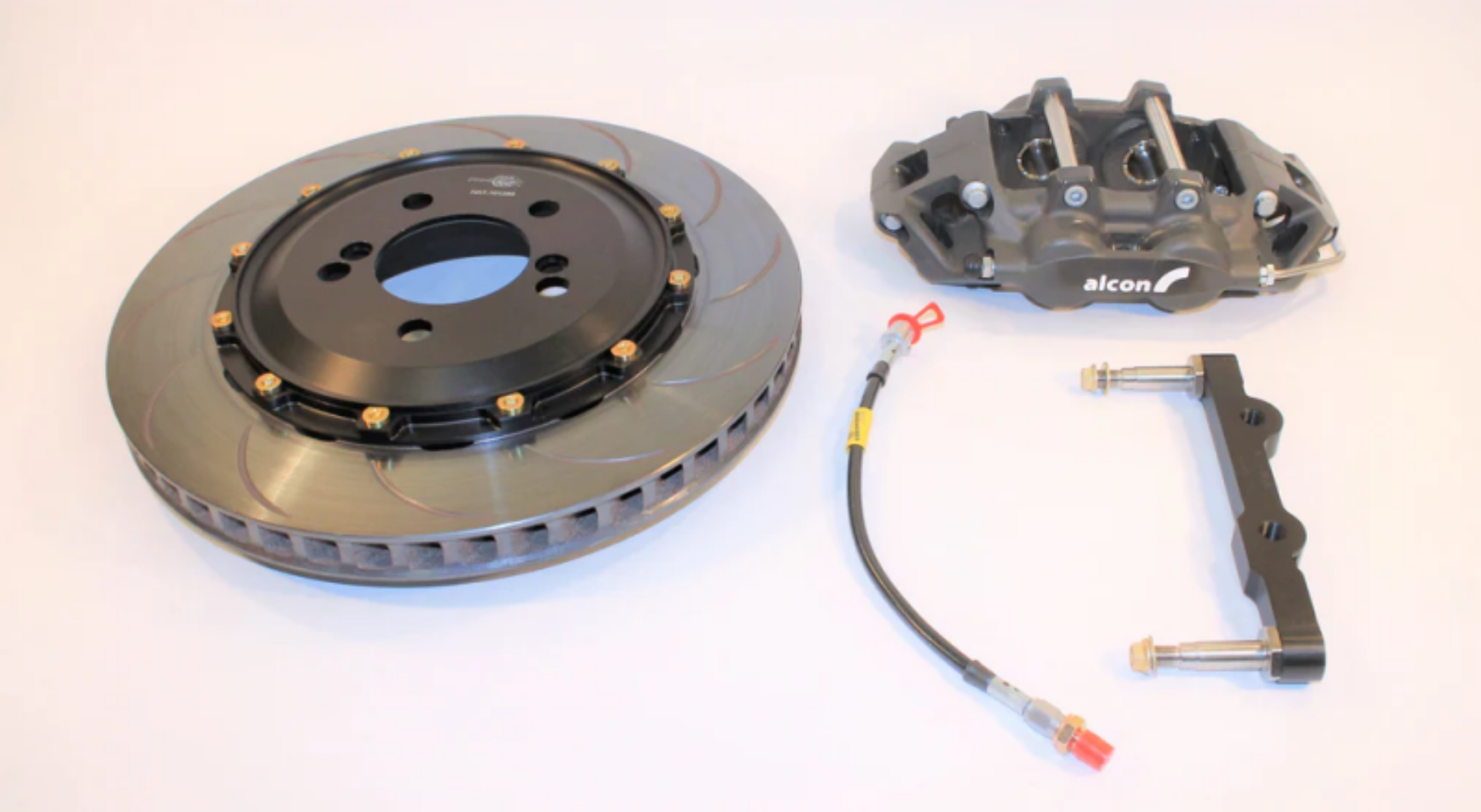 Picture of Alcon BMW F8X 4 Piston 355x28mm Rear Race Kit - Anodized