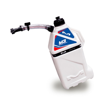 Picture of Matrix Concepts M4 0.4 Gallon Utility Can White-Blue