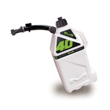 Picture of Matrix Concepts M4 0.4 Gallon Utility Can White-Green