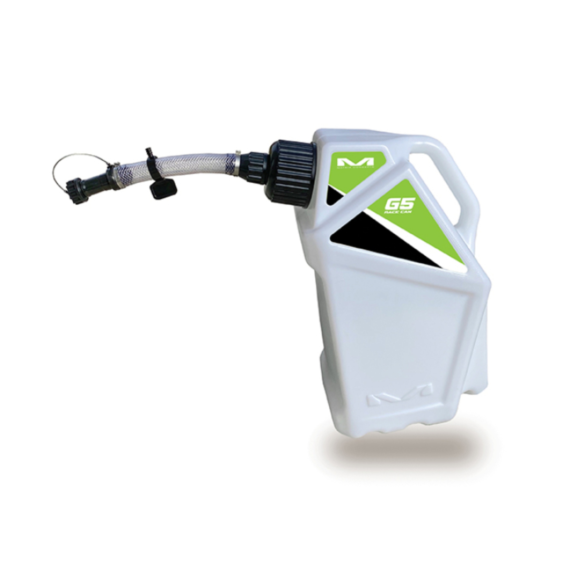 Picture of Matrix Concepts M5 0.5 Gallon Utility Can White-Green