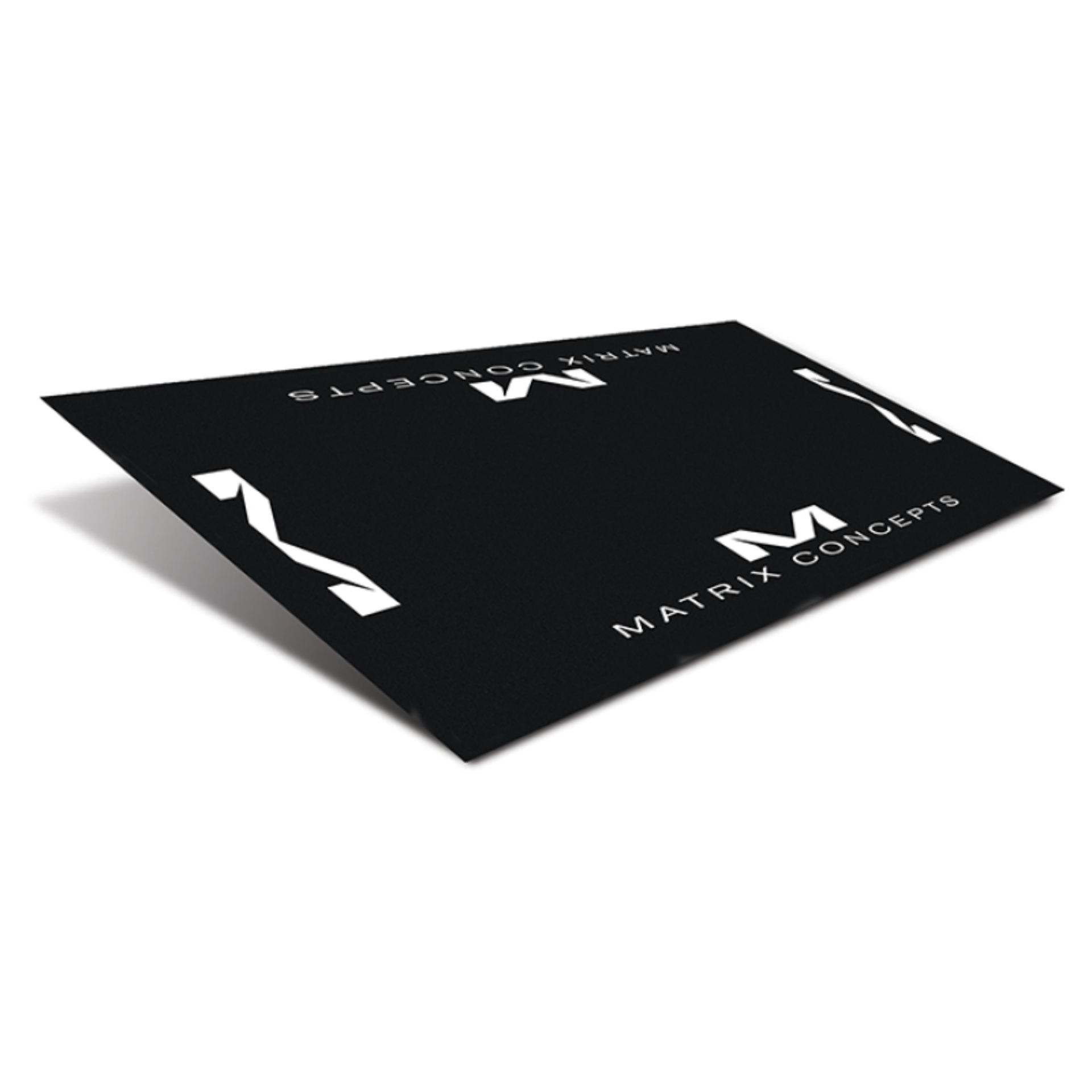 Picture of Matrix Concepts R8 Rubber 3MM 4 Foot X 8 Foot Floor Mat - Black/White