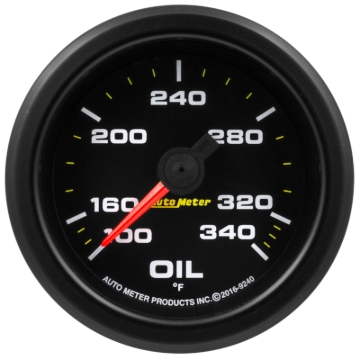 Picture of Autometer Extreme Environment 2-1/16in 340 Deg Oil Temp Gauge Stepper Motor w/Peak & Warn