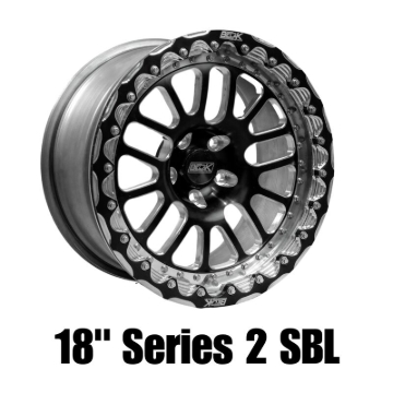 Picture of Belak 18x12 / 8.75in BS / 5x4.5in BP / High Pad / Series 2 - Single Beadlock Wheel