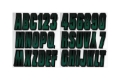Picture of Hardline Boat Lettering Registration Kit 3 in. - 300 Forest Green/Black