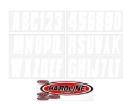 Picture of Hardline Boat Lettering Registration Kit 3 in. - 350 White Solid