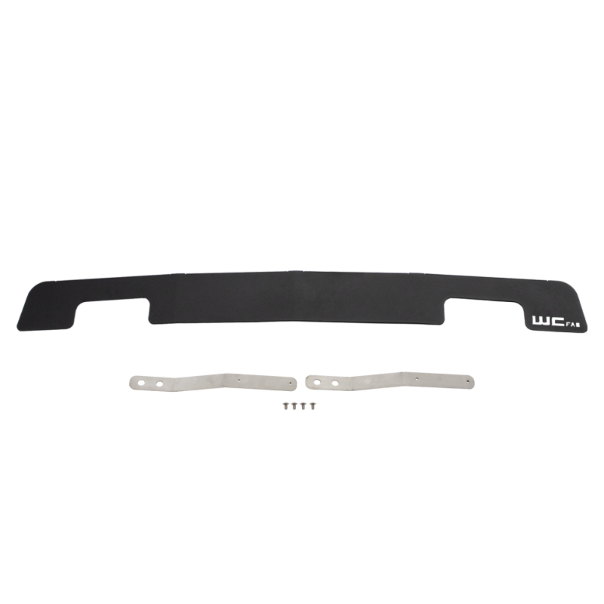 Picture of Wehrli 11-14 Chevy 2500/3500 HD Valance Filler Panel Kit w/ Tow Hooks - Fine Tex Black