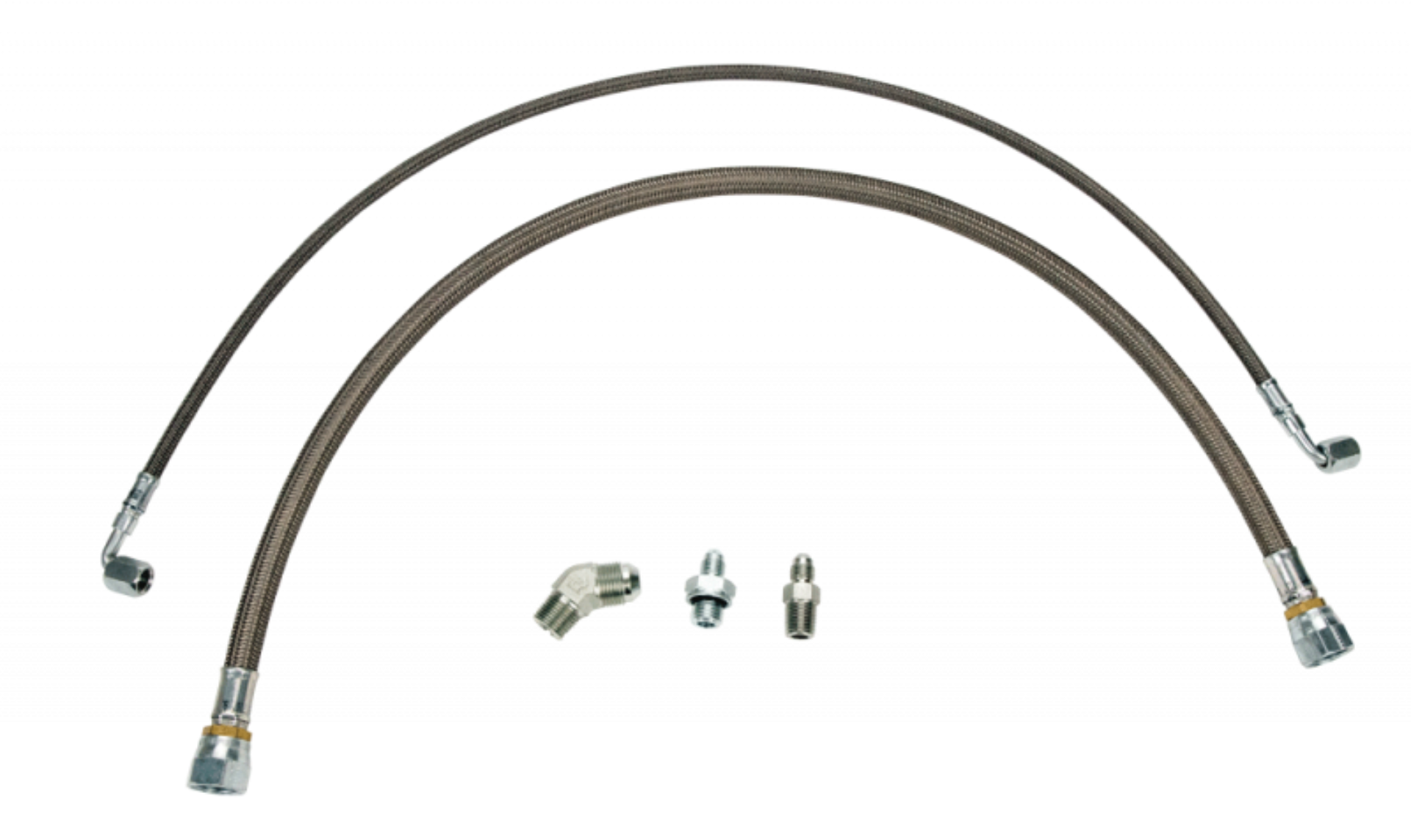 Picture of Wehrli LB7/LLY/LBZ/LMM Duramax S400 Twin/Compound Turbo Oil Line Kit