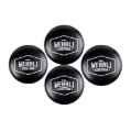 Picture of Wehrli 19+ Honda Talon Billet Hub Cap Kit for OEM Wheels - Black Anodized