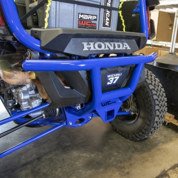 Picture of Wehrli 19-22 Honda Talon X/R Rear Bumper with Receiver Hitch - Talon Blue