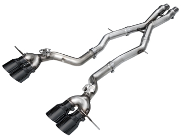 Picture of AWE Tuning 23-24 BMW G87 M2 Track Edition Exhaust - Diamond Black Tips