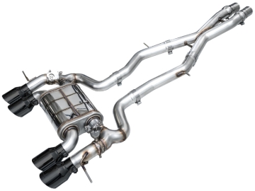 Picture of AWE Tuning 23-24 BMW G87 M2 SwitchPath Edition Exhaust - Diamond Black Tips
