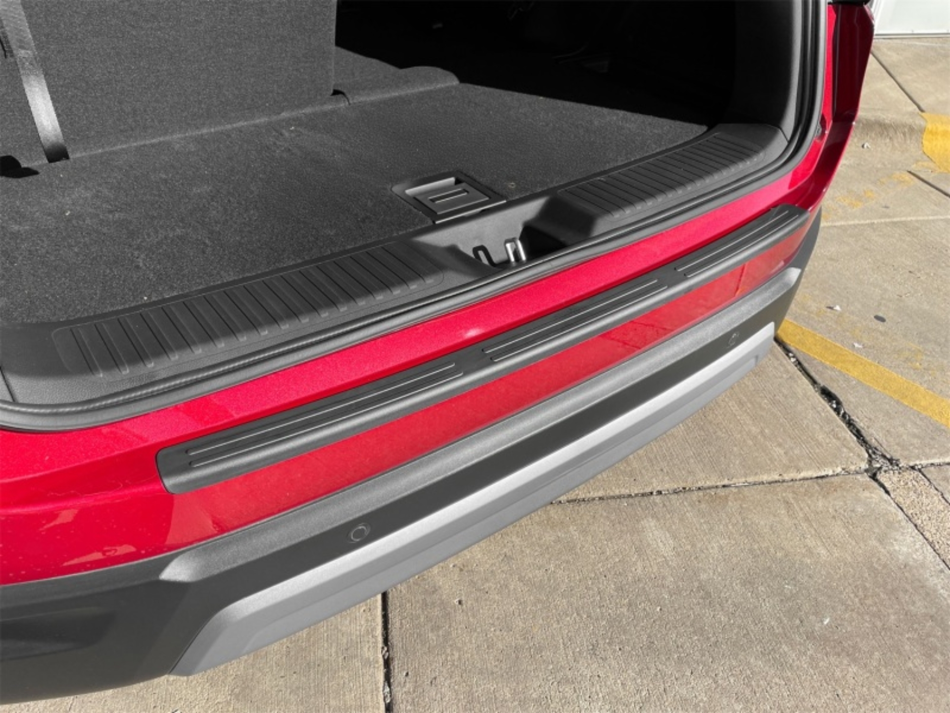Picture of WeatherTech 23-24 Honda Palisade BumperTopper - Black