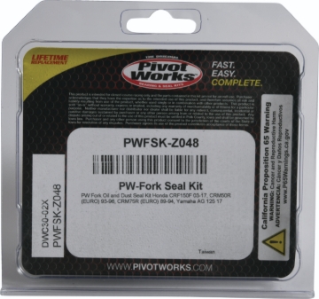Picture of Pivot Works 93-96 Honda CRM50R (EURO) Fork Oil & Dust Seal Kit