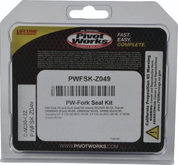 Picture of Pivot Works 86-04 Honda XR250R Fork Oil & Dust Seal Kit