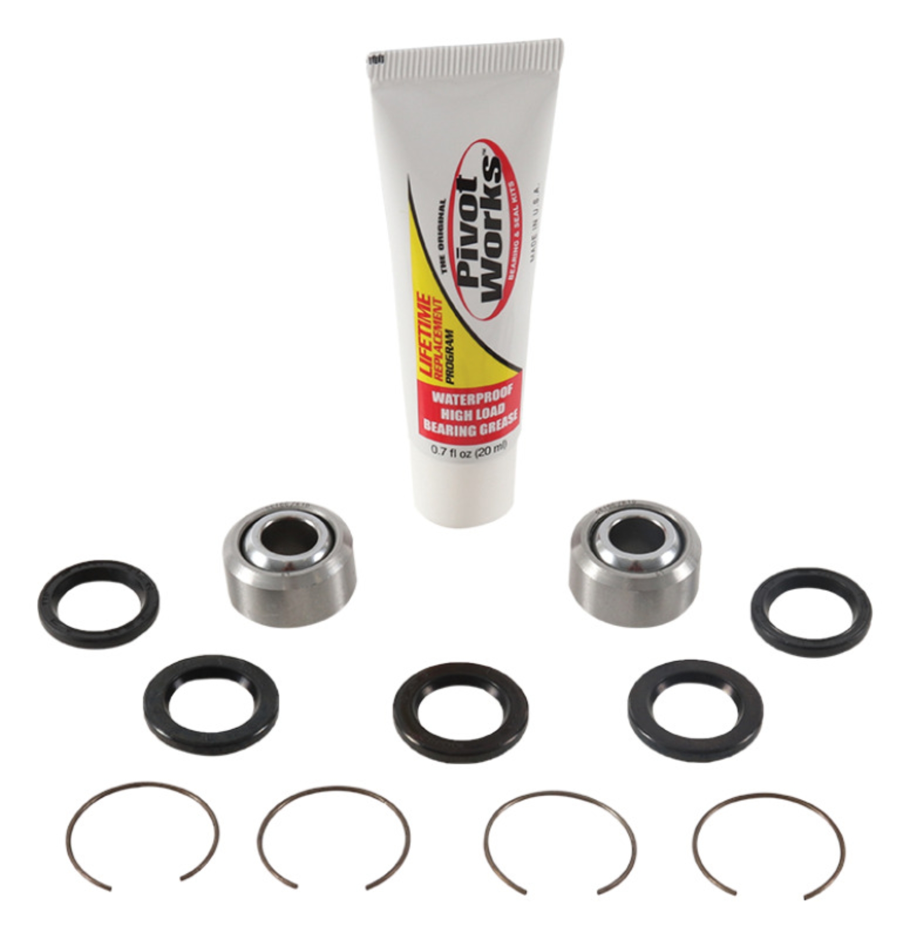 Picture of Pivot Works 91-93 Honda CR125R Rear Shock Bearing Kit