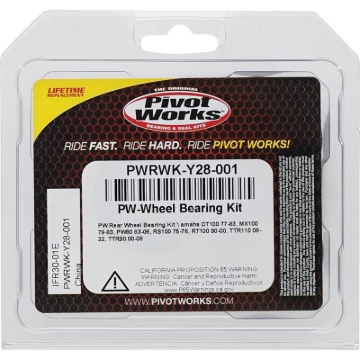 Picture of Pivot Works 83-06 Yamaha PW80 Rear Wheel Bearing Kit