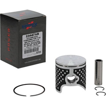 Picture of Vertex Piston 09-24 KTM 65 SX 65cc Cast Race Evolution Piston Kit