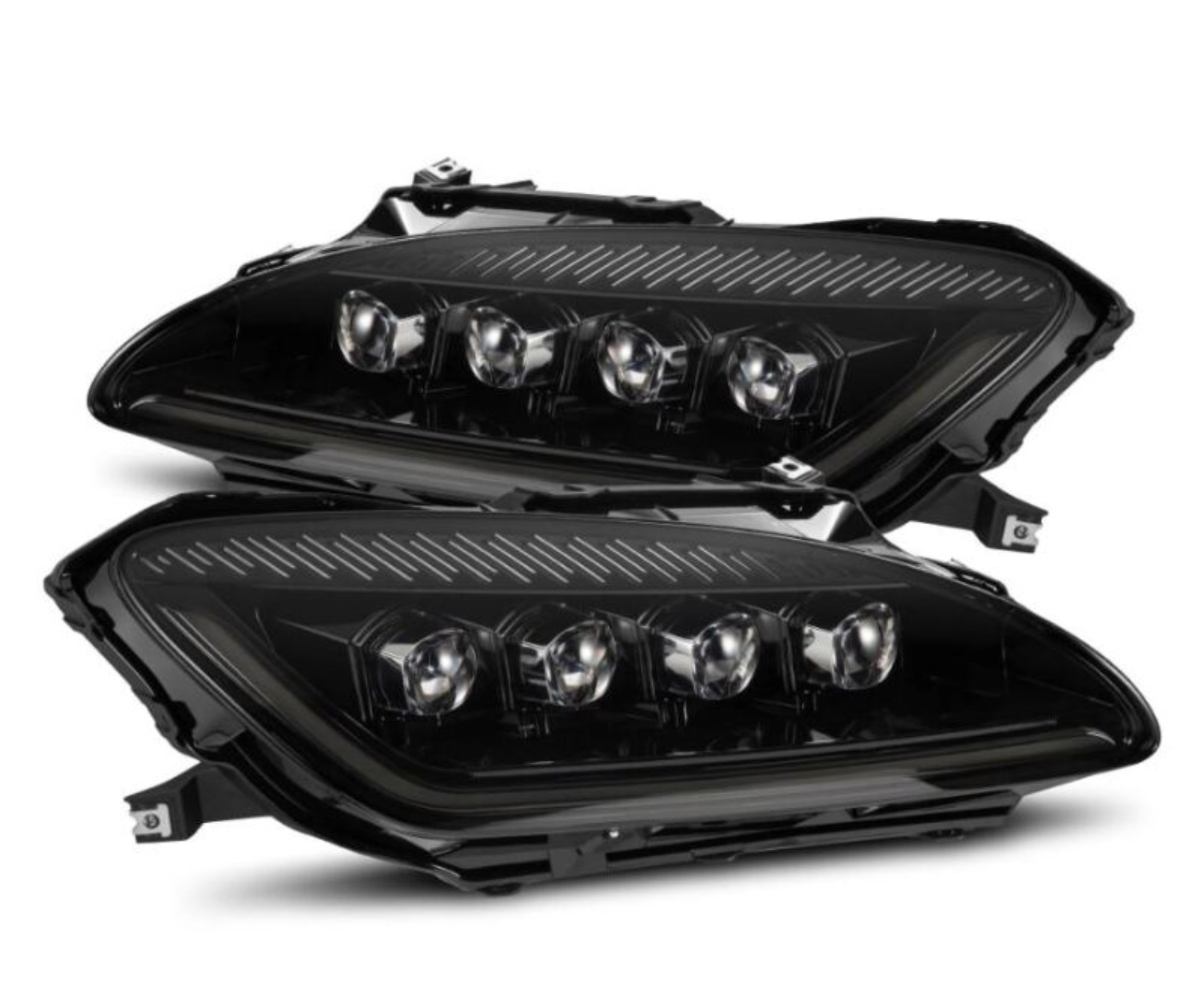 Picture of AlphaRex 99-09 Honda S2000 NOVA-Series Projector LED Headlights - Alpha-Black